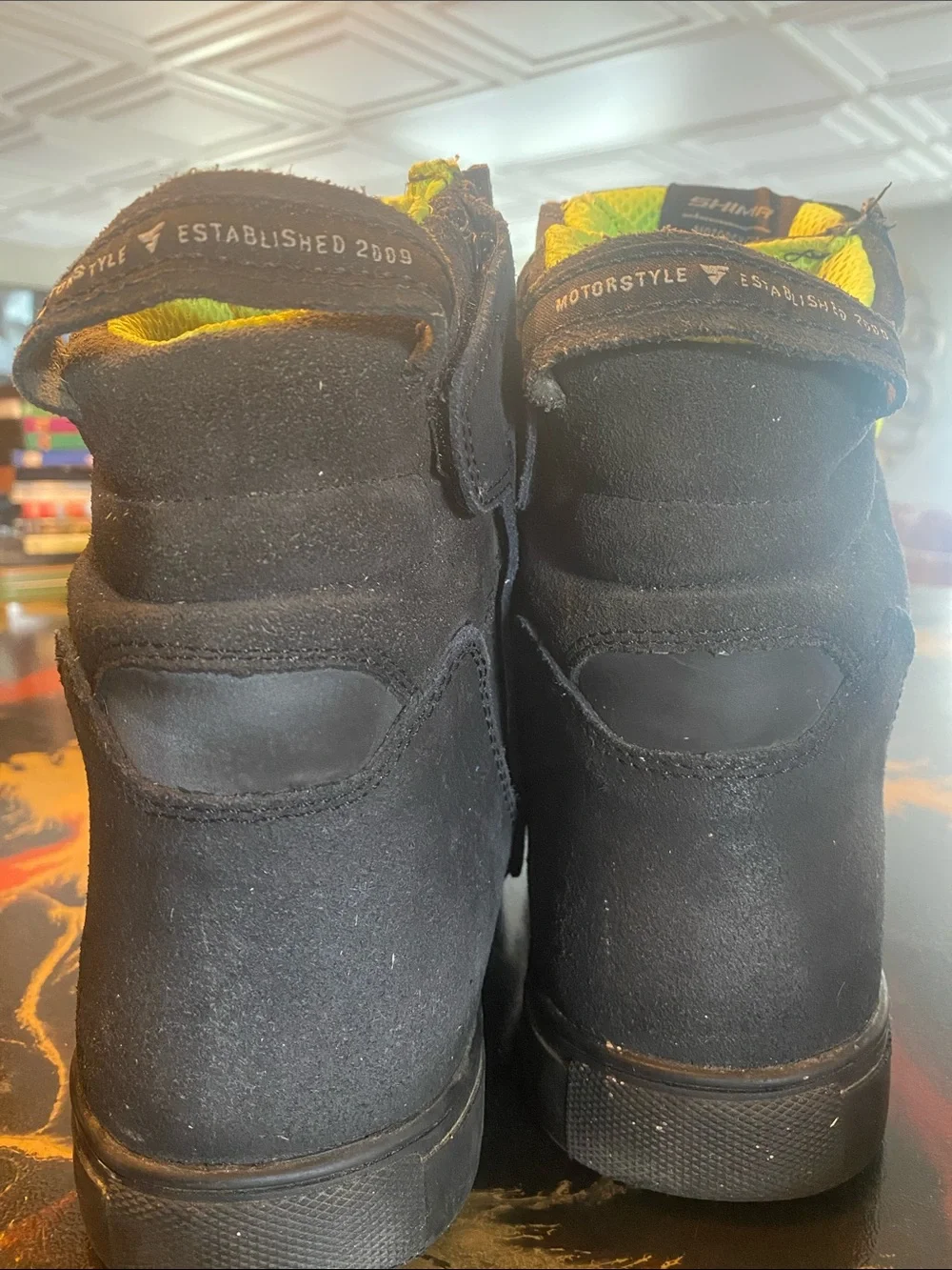 Shima Rebel WP Perforated Waterproof Motorcycle Shoes